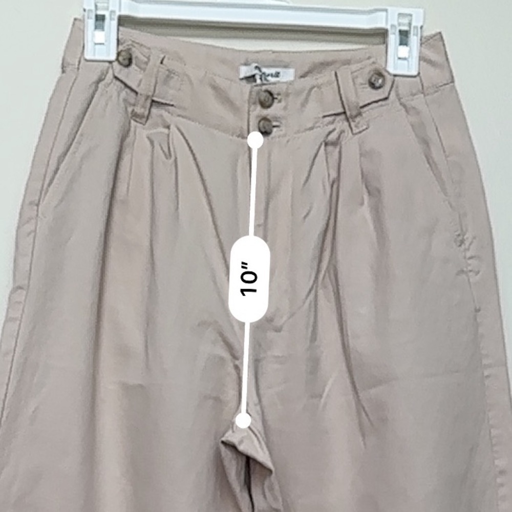 Madewell Harlow Wide Leg Pants Size 0P - Harvest Moon - Picture 10 of 13